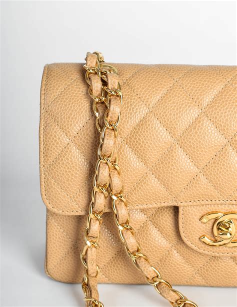 chanel mini flap beige chevron caviar|Chanel Mini Bags & Flap Bags On Sale .